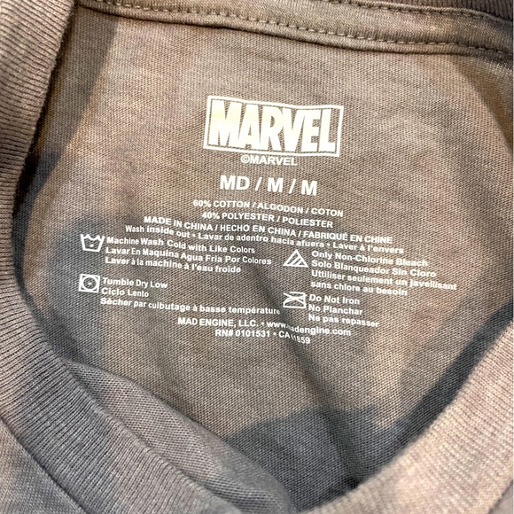 Disney’s Marvel Long Sleeve Tee Size Medium - Picture 3 of 3
